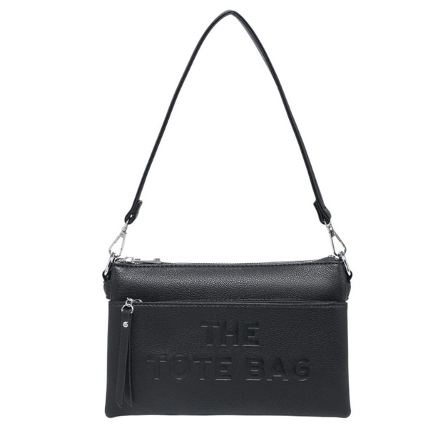 Tote shoulder black