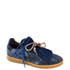 Meline navy metallic